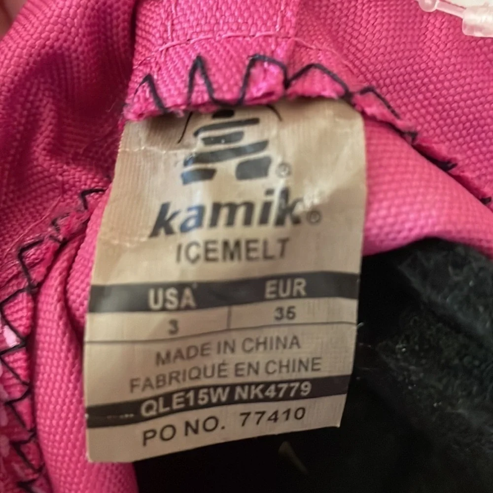 Kamik velcro boots nwot